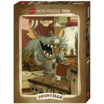Puzle 1000 gb. Heye — Zozoville: Washing Day