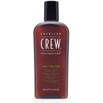 American Crew 3in1 Tea Tree shampoo, conditioner a