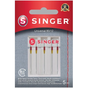 Singer | Universal Needle 80/12 5PK for Woven Fabr
