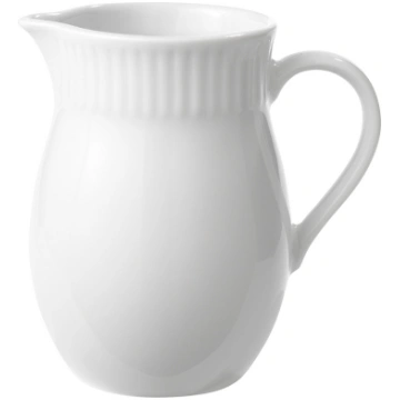 Aida - Relief - Mælkekande Porcelæn White 1 Stk 0,