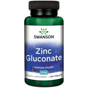 Swanson Zinc Gluconate 250 tabl