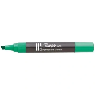 Nemainīgs marķieris Sharpie W10 — melna un zaļa ti