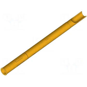 Test probe socket | gold-plated | KS-112 | L: 30mm