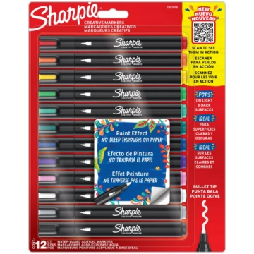 Sharpie Sharpie - Creative Acrylic Marker 12-Blist