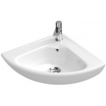 *Izlietne OMNIA Classic stūra 41.5X41.5, balta