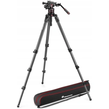 Trīskāju statīvs Manfrotto 536 + Head 612, alumīni