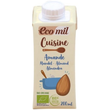 Mandeļu kulinārijas krēms, ekoloģisks Ecomil
