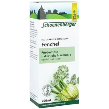 Fenheļa sula Schoenenberger ārstniecības augu sula