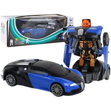 Leantoys Auto-robots 2in1 Bugatti Debeszils Efekti