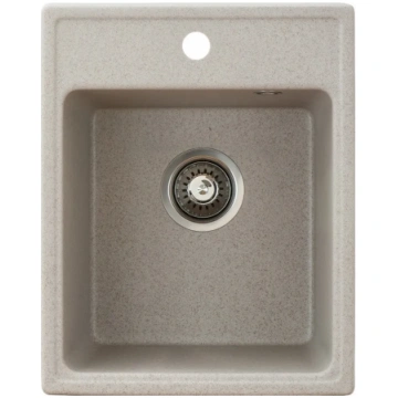 Virtuves izlietne Aqualine Quadro 400x500 mm, 36S2