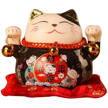 Zerodis Lucky Cat naudas kaste 4,5 collu Cat kolek