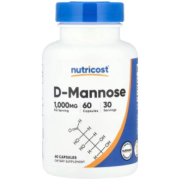 D-Mannose 1000 mg Nutricost 60 caps