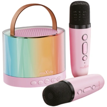 Maxlife MXKS-200 Bluetooth Karaoke Skaļrunis Rozā 