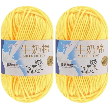 Piena kokvilnas dzija tamborēšanai, 2 x 50 g, Pien