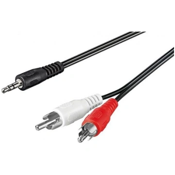 Kabel Goobay Jack 3.5mm - RCA (Cinch) x2 1.5m czar