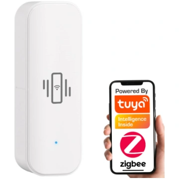 Tuya White ZigBee vibrācijas sensors