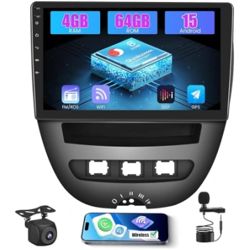 8 Core Qualcomm Android 15 4+64G Radio Pantalla pr
