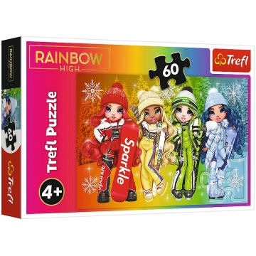 TREFL RAINBOW HIGH Puzzle , 60 pcs a17380T