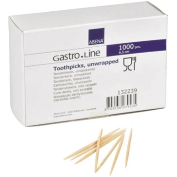 Abena Toothpicks, ABENA Gastro, 6.5cm, round, with
