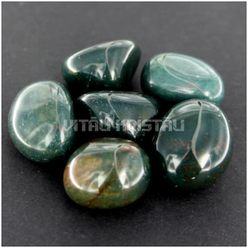 Heliotrops slīpēts 3 cm 1 gb