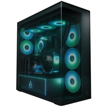 Datora korpuss ARCTIC Xtender VG (Black) — Premium