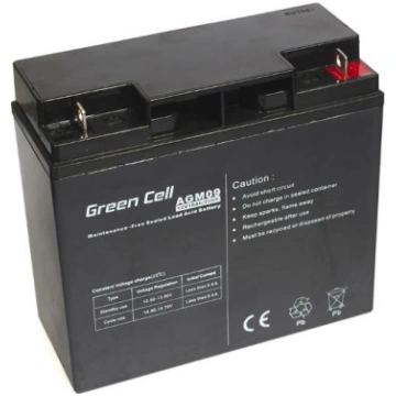 Green Cell Akumulators 18ah/12v (agm09)