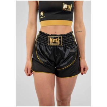 Dames Kickboks Shorts Metal Boxe Siam | Behendighe