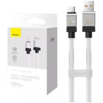 USB uz USB-C kabelis Baseus CoolPlay 100W 1 m — ba