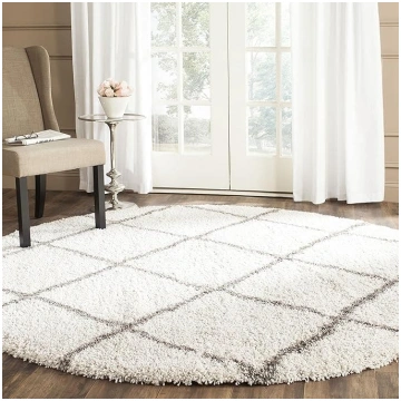 Safavieh Hudson Shag Collection SGH281A Diamond Tr