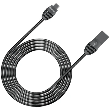 USB kabelis 2.0 A/Type-C CNS-USBC5DG Canyon 2A/1m 