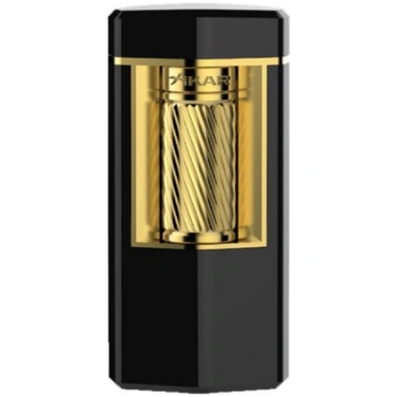 Cigar lighter Xikar Meridian soft flame black / go