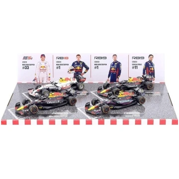 Red Bull Racing 4 modeļu komplekts Formula 1 F1 20