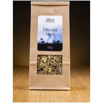 Mieriņš tēja - Dastea. Tējas, pulveri, sīrupi, zie