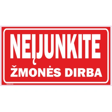 Zīme Neieslēgt strādā cilvēki Uzlīme parasta zīme 