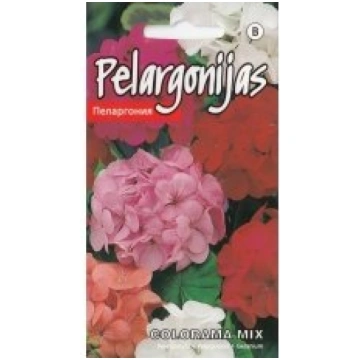 Kurzemes Sēklas Sēklas pelargonijas Colorama mix 0