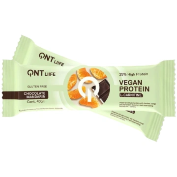 Vegan 25% Protein Bar 40 g QNT Chocolate Mandarin 