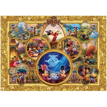 Puzzle Kinkade: Mickey & Minnie Disney Dreams Coll