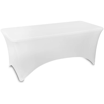 Pārvalks pasākumu galdam 180x75cm balta