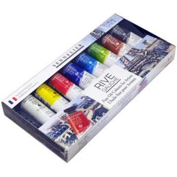Eļļas krāsas Rive Gauche 8x40ml, Sennelier