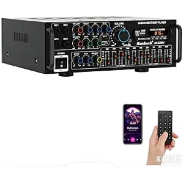 Areyourshop HiFi Amplifier Stereo PA Power Amplifi