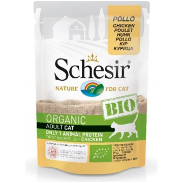 Schesir BIO Monoprotein Chicken 85g - bezgraudu or