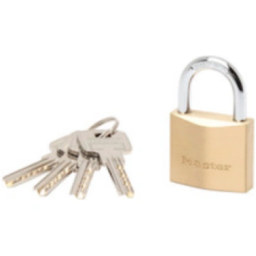 2940EURD | Brass padlock - Hardened steel shackle 
