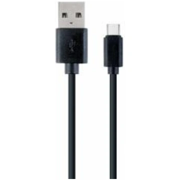 Gembird USB Male - USB Type C Male 1m Black (CC-US