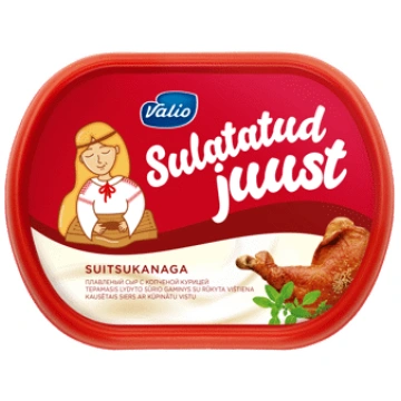 Kausēts siers VALIO ar kūpinātas vistas garšu 185g