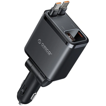 Orico Twin Reach 45W USB-A + USB-C auto lādētājs a