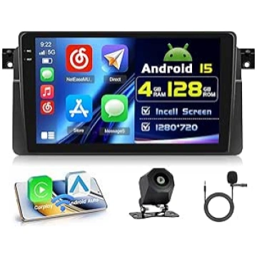 4+128G Android Autoradio mit Bildschirm für BMW E4