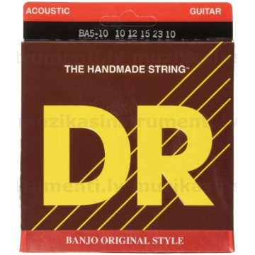DR Strings Banjo 5 String: 10, 12, 15, 23, 10