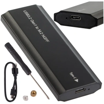 Fusion Accessories Fusion M2 to USB-C M-key SSD di