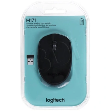 Logitech M171 Wireless Mouse Black ( 910 004424 25