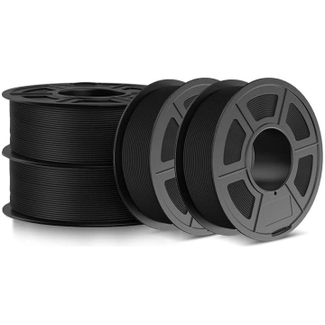 JAYO matēts PLA filaments 1,75 mm melns x 4, kopā